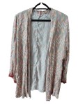 Vorschaubild 1 von Damen Strickjacke Kimono-Stil Gr. M Mehrfarbig Casual