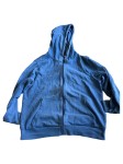 Vorschaubild 2 von Sweatjacke Herren Blau Gr. 54/XL Baumwolle Polyester Meliert Casual