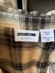 Vorschaubild 7 von Freizeithemd Damen Beige Gr. 34/XS Baumwolle Kariert Casual Langarm