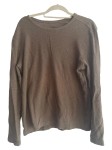 Vorschaubild 1 von Herren Langarmshirt Gr. 48/M Braun Casual Strukturmuster