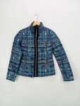 Vorschaubild 2 von Damen Steppjacke Kariert Mehrfarbig Gr. M Polyester