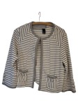 Vorschaubild 1 von BEST CONNECTIONS Strickjacke Damen 42/XL Casual Mehrfarbig Gestreift