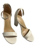 Vorschaubild 1 von Sandaletten Damen 39 Weiß Elegant Blockabsatz