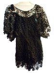 Vorschaubild 1 von Damen Spitzenkleid Gr. 36/S Schwarz Elegant