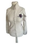 Vorschaubild 1 von Fleece Jacke Damen Beige Gr. 34/XS Casual