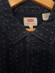 Vorschaubild 2 von Levis Herren Poloshirt Blau Gepunktet Gr. 48/M Baumwolle Casual