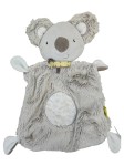 Vorschaubild 1 von Bär Schmusetuch Florales Muster Grau Polyester Baby Kinder