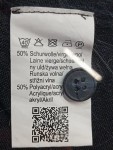 Vorschaubild 5 von Strickjacke Herren Blau Gr. 52/L Schurwolle Polyacryl Uni Business Büro