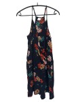 Vorschaubild 1 von Sommerkleid Damen Gr. 38/M Mehrfarbig Blumenmuster Casual