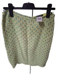 Vorschaubild 2 von Bleistiftrock Damen Gr. 40/L Grün Polyester Baumwolle Klassisch