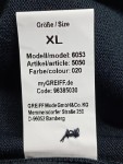 Vorschaubild 4 von Strickjacke Herren Gr. 52/XL Blau Schurwolle Polyacryl Uni Business Büro