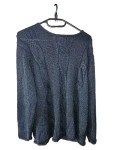 Vorschaubild 1 von Damen Pullover Gr. 48/4XL Schwarz Casual Strick