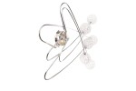 Vorschaubild 1 von Leuchten Deckenleuchte Modern Silber Design Lampe Wohnzimmer Schlafzimmer