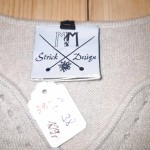 Vorschaubild 5 von Pullunder Damen Beige Gr. 38/M Seide Kaschmir Lochmuster Klassisch Ärmellos