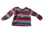 Vorschaubild 1 von Langarmshirt Baby Junge Gr. 74 gestreift Mehrfarbig Teddybär Baumwolle
