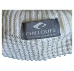 Vorschaubild 2 von Mütze Unisex Beanie Strickmütze Weiß Polyacryl Strickmuster Meliert