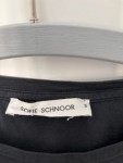 Vorschaubild 5 von T-Shirt Damen Schwarz Gr. 36/S Baumwolle Schriftzug Casual Kurzarm