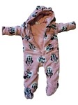 Vorschaubild 1 von Minnie Maus Baby Schlafanzug Overall Rosa Gr. 68