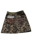 Vorschaubild 1 von Wickelrock Damen Gr. 34/XS Mehrfarbig Florales Muster Farbenfroh