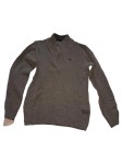 Vorschaubild 2 von Pullover Kinder Braun Gr. 140 Baumwolle Polyacryl Uni Casual