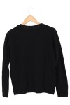 Vorschaubild 2 von Pullover Damen Gr. 36/S Schwarz Glitzer Casual Langarm
