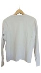 Vorschaubild 2 von Herren Langarmshirt Beige Gr. 50/L Casual Logo-Print Baumwolle