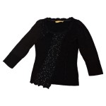 Vorschaubild 1 von Damen Pullover XS Schwarz Elegant Pailletten Strick