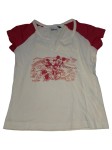 Vorschaubild 1 von T-Shirt Kinder Weiß Gr. 104 Baumwolle Tiermotive Casual Kurzarm Freizeit