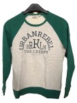 Vorschaubild 2 von Sweatshirt Herren Gr. 52/L Grau Baumwolle Schriftzug Casual Langarm