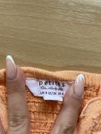 Vorschaubild 3 von Damen Jumpsuit Gr. 36/S Orange Feminin Stickerei