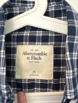 Vorschaubild 2 von Hemdbluse Damen XS Blau Kariert Casual Baumwolle