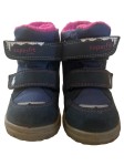 Vorschaubild 1 von Stiefel Kinder Gr. 21 Blau Pink Klettverschluss Winter Outdoor