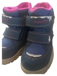 Vorschaubild 2 von Stiefel Kinder Gr. 21 Blau Pink Klettverschluss Winter Outdoor