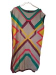 Vorschaubild 1 von Strickkleid Damen Gr. 38 M Mehrfarbig Geometrisch