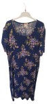Vorschaubild 1 von Damen Freizeitkleid XXL Blau Floral Casual