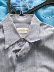 Vorschaubild 5 von Monterosso Herren Freizeithemd Kurzarm Gr. 42/XL Blau Kariert Baumwolle