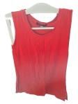 Vorschaubild 1 von Tank Top Damen Gr. 36/S Rot Casual Viskose Ärmellos