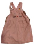 Vorschaubild 1 von Lupilu Mädchen Cord Latzkleid Rosa Katze Gr. 86 Baumwolle