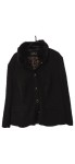 Vorschaubild 1 von Damen Felljacke Gr. 42 Schwarz Elegant Winter Jacke
