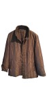 Vorschaubild 1 von Steppjacke Damen Braun Gr. 34/XS Casual Uni Polyester