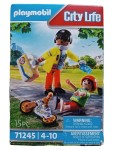Vorschaubild 1 von Spielfiguren-Set Fahrrad Mehrfarbig City Life 71245 Kind ab 4 Jahre