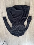 Vorschaubild 2 von Freizeitkleid Damen Minikleid Strukturmuster Schwarz Gr. 40 / L