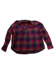 Vorschaubild 1 von Damen Bluse Kariert Langarm Baumwolle Gr. 38/M Casual Mehrfarbig