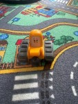 Vorschaubild 3 von Spielzeug Bagger Orange Nachziehspielzeug Kinderfahrzeug