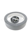 Vorschaubild 1 von Deckenleuchte Grau Rund Minimalistisch Modern LED Lampe Wohnzimmer