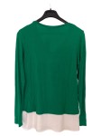 Vorschaubild 2 von Trend by Damen Langarmshirt Gr. 38/M Grün Casual Viskose