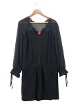 Vorschaubild 1 von Damen Freizeitkleid Gr. 44 Schwarz Casual Feminin