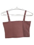 Vorschaubild 2 von Sport-BH Rosa Gr. S Baumwolle Uni Logo-Print Sportlich Cropped