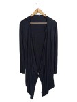Vorschaubild 1 von Damen Strickjacke Cardigan Gr. 44/46 Schwarz Viskose Casual