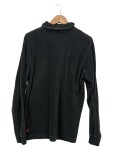 Vorschaubild 2 von Fleecepullover Herren Schwarz Gr. 52/XL Polyester Uni Casual Langarm